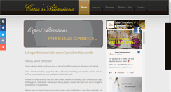 Desktop Screenshot of catiasalterations.com